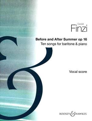 Finzi: Before & After Summer op. 16