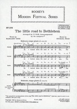 Head, M: The little road to Bethlehem