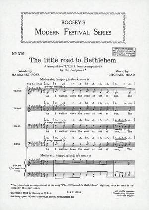 Head, M: The little road to Bethlehem 379