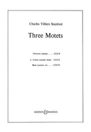 Stanford, C V: Three Motets op. 38/2 CCS 75