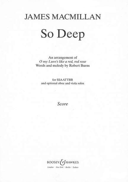 MacMillan, J: So Deep