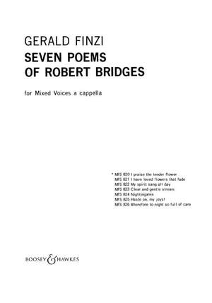Finzi: Seven Poems of Robert Bridges op. 17/1 MFS 820