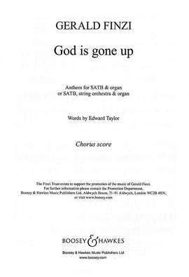 Finzi: God is gone up op. 27/2
