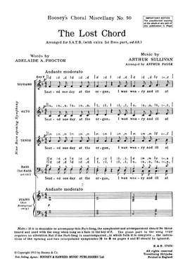 Sullivan, Arthur: The Lost Chord