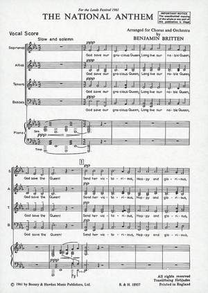 Britten: The National Anthem