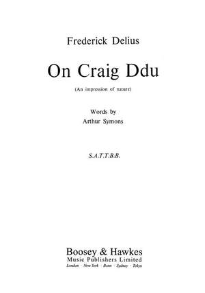 Delius, F: On Craig Du