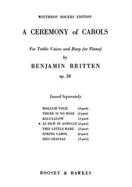 Britten: A Ceremony of Carols op. 28