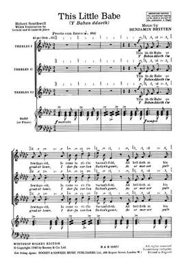 Britten: A Ceremony of Carols op. 28