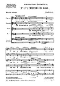 Finzi: White-Flowering Days op. 37