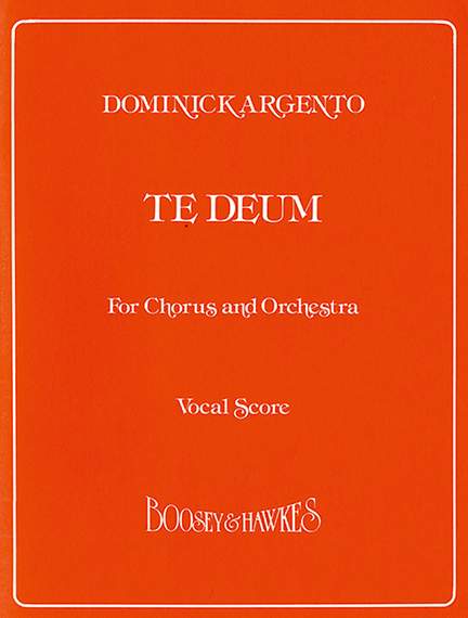 Argento, D: Te Deum