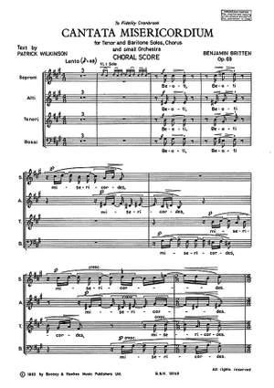 Britten: Cantata Misericordium op. 69