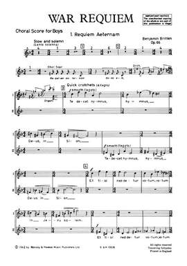 Britten: War Requiem op. 66