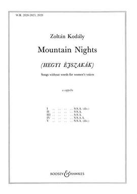 Kodály, Z: Mountain Nights No. 2020