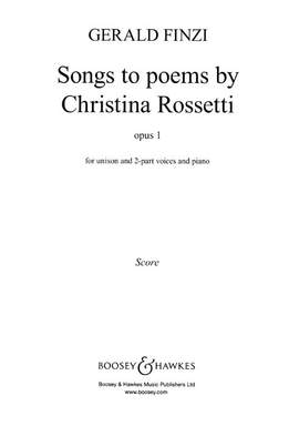 Finzi: Ten Children's Songs op. 1