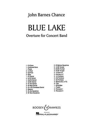 Chance, J B: Blue Lake QMB 372