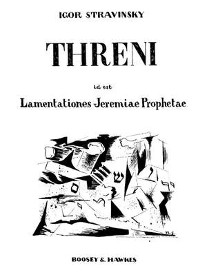 Stravinsky, I: Threni