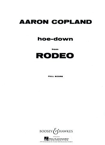 Copland, A: Hoe Down