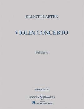 Carter, E: Violinkonzert