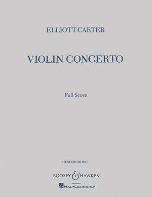 Carter, E: Violinkonzert