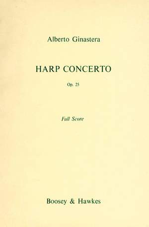 Ginastera, A: Harp Concerto op. 25
