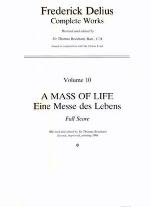 Delius, F: A Mass of Life GA II/10