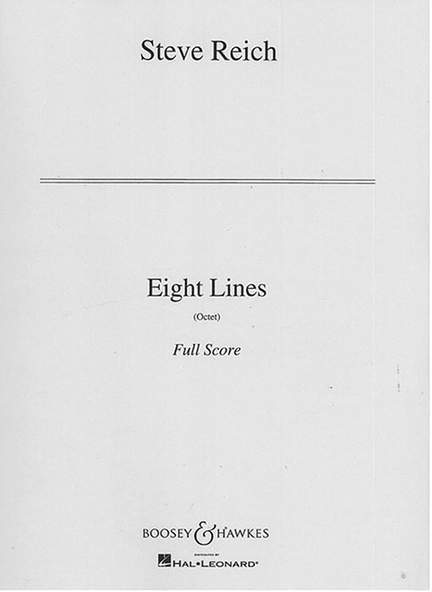 Reich, S: Eight Lines