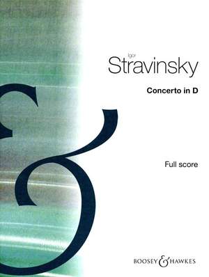 Stravinsky, I: Concerto for String Orch In D