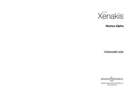 Xenakis, I: Nomos Alpha