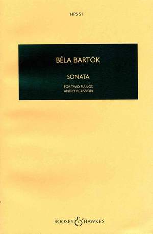 Bartók, B: Sonata HPS 51
