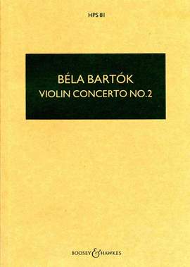 Bartók, B: Violinkonzert Nr. 2 HPS 81