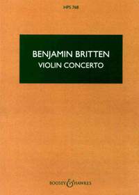 Britten: Violin Concerto op. 15 HPS 768