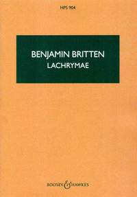 Britten: Lachrymae op. 48a HPS 904