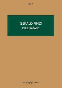 Finzi: Dies natalis op. 8 HPS 97