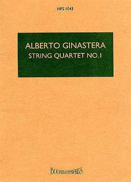 Ginastera, A: Streichquartett Nr. 1 op. 20 HPS 1043