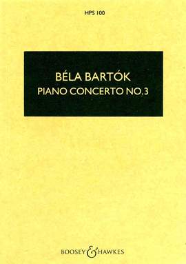 Bartók, B: Klavierkonzert Nr. 3 HPS 100