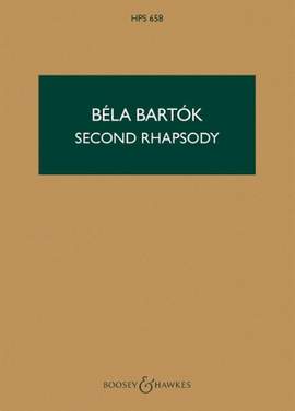 Bartók, B: Rhapsodie Nr. 2 HPS 658