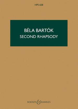 Bartók, B: Rhapsody No. 2 HPS 658