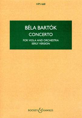 Bartók, B: Violakonzert op. posth. HPS 668