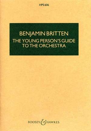 Britten: The Young Person's Guide to the Orchestra op. 34 HPS 606