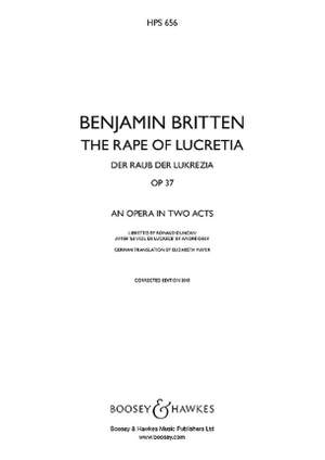 Britten: The Rape of Lucretia op. 37 HPS 656