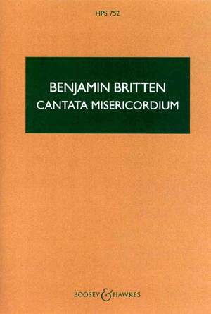 Britten, B: Cantata Misericordium op. 69