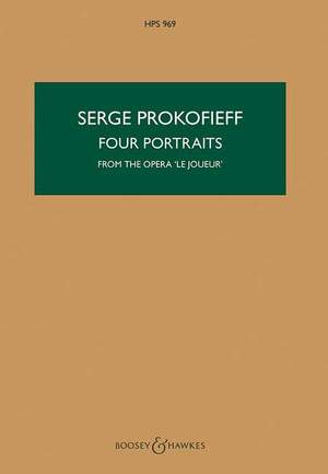 Prokofiev, S: Four Portraits op. 49 HPS 969