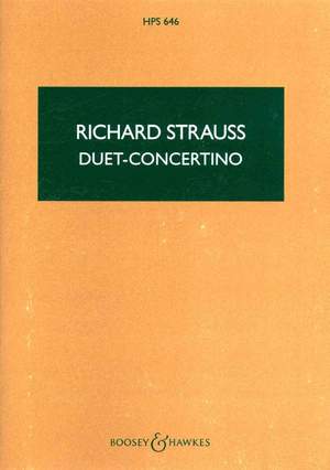 Strauss, R: Duet-Concertino o. Op. AV 147 HPS 646