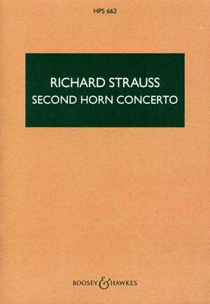 Strauss, R: Horn Concerto No. 2 in E Flat Major o. Op. AV 132 HPS 662