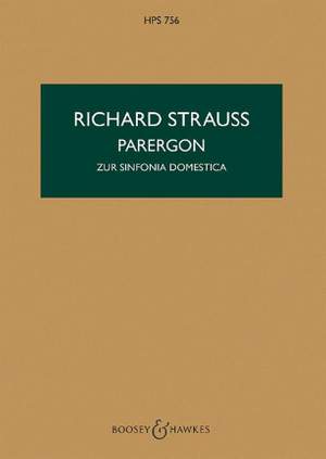 Strauss, R: Parergon op. 73 HPS 756