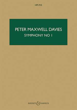 Maxwell Davies, Peter: Symphony No. 1