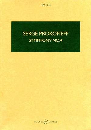 Prokofiev, S: Symphony No. 4 op. 112 HPS 1144