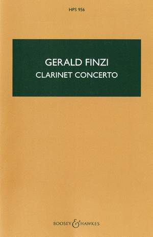 Finzi: Clarinet Concerto op. 31 HPS 956
