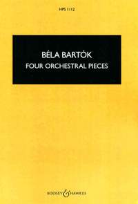 Bartók, B: Four Orchestral Pieces op. 12 HPS 1112