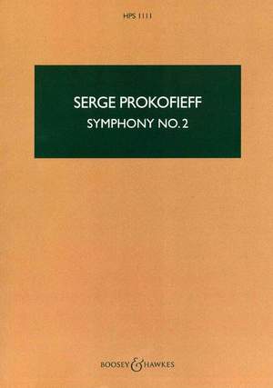 Prokofiev, S: Symphony No. 2 op. 40 HPS 1111